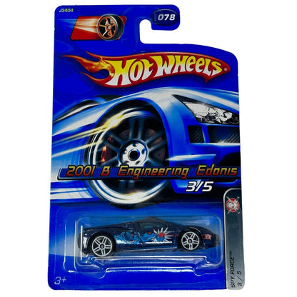 2001 B Engineering Edonis Hot Wheels Collectible Diecast Car Spy Force 2006 New