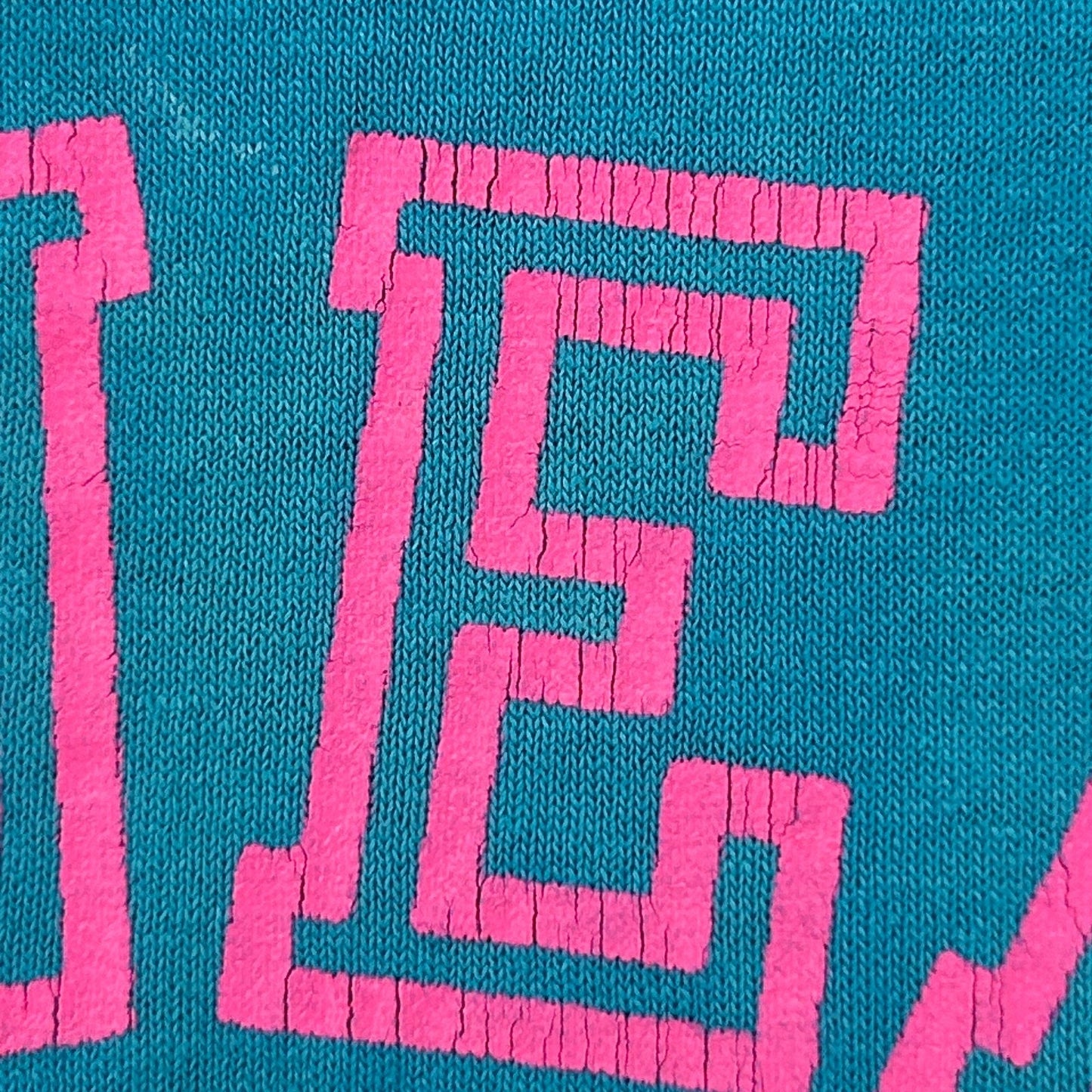 Vintage 90s Powell Girls Basketball T Shirt Blue Tie Dye USA Unisex M Medium