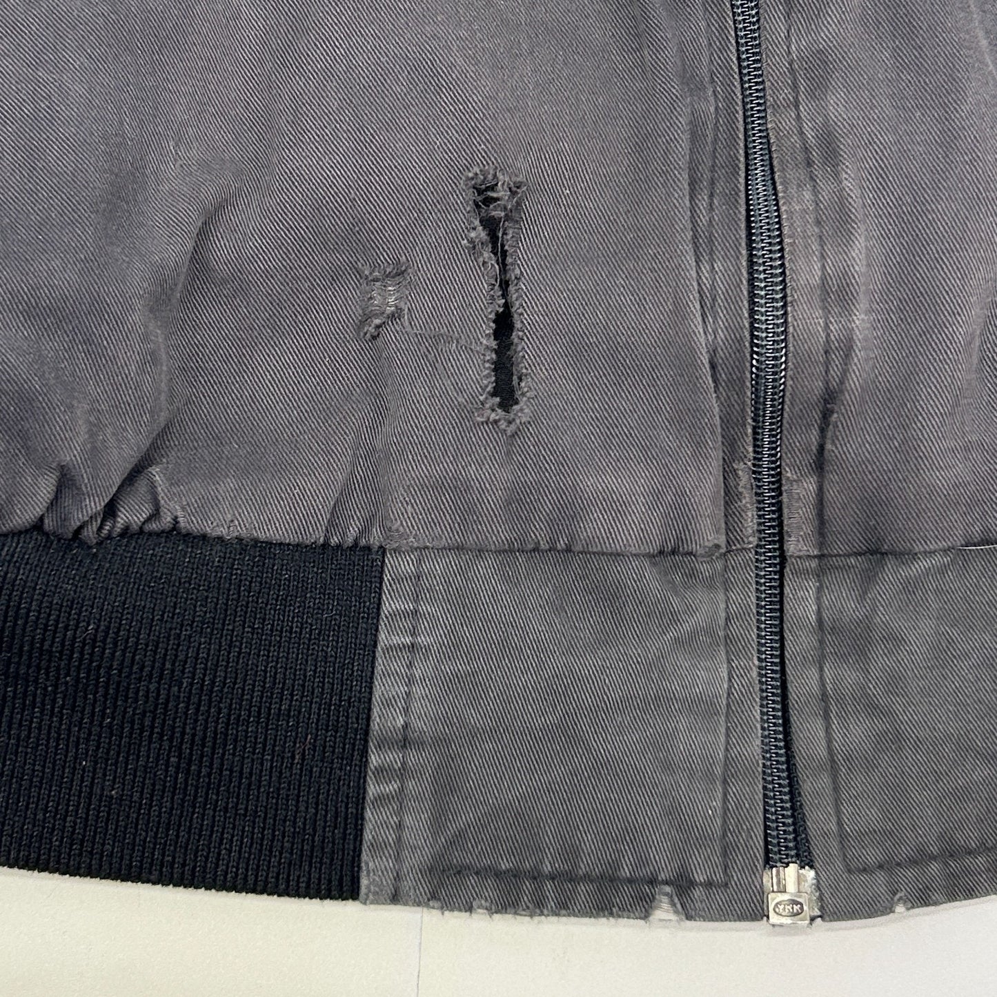 Vintage 90s Distressed Kurzweil Music Systems Jacket Synthesizer Black M Medium