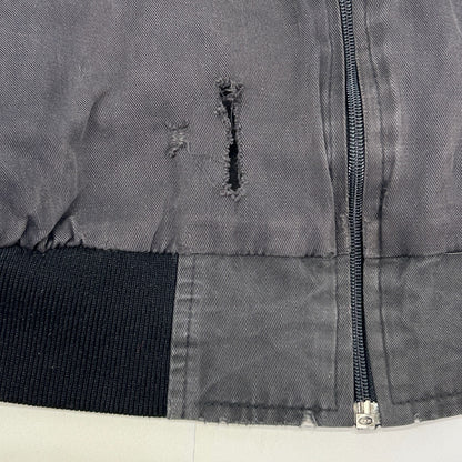 Vintage 90s Distressed Kurzweil Music Systems Jacket Synthesizer Black M Medium