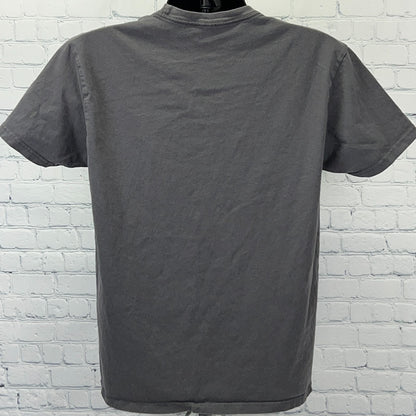 Modest Mouse Bison Skeleton T Shirt L Large Indie Rock Band Tee Next Level Gray