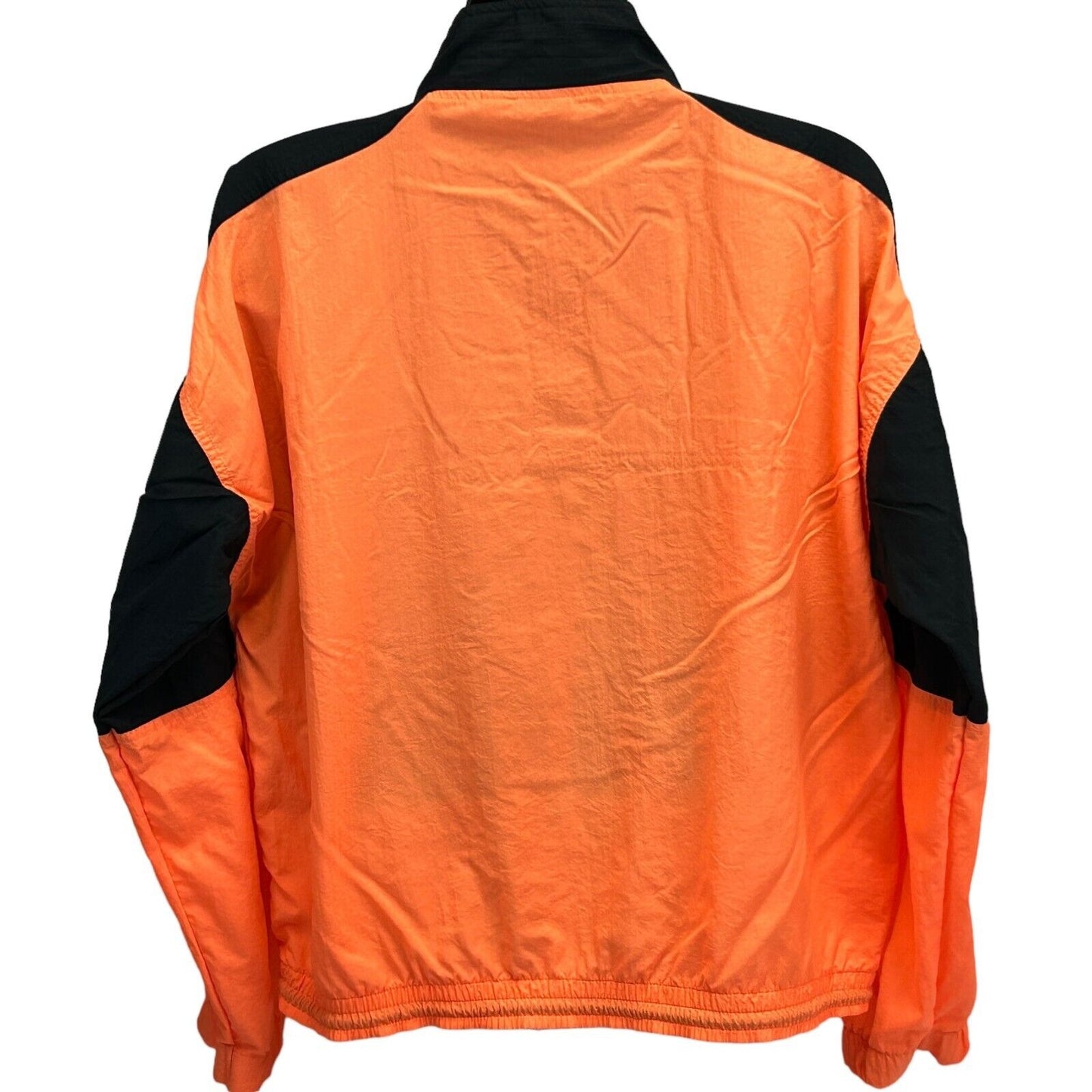 BB Surf Vintage Windbreaker Jacket X-Large 90s Surfer Surfing Mens Orange