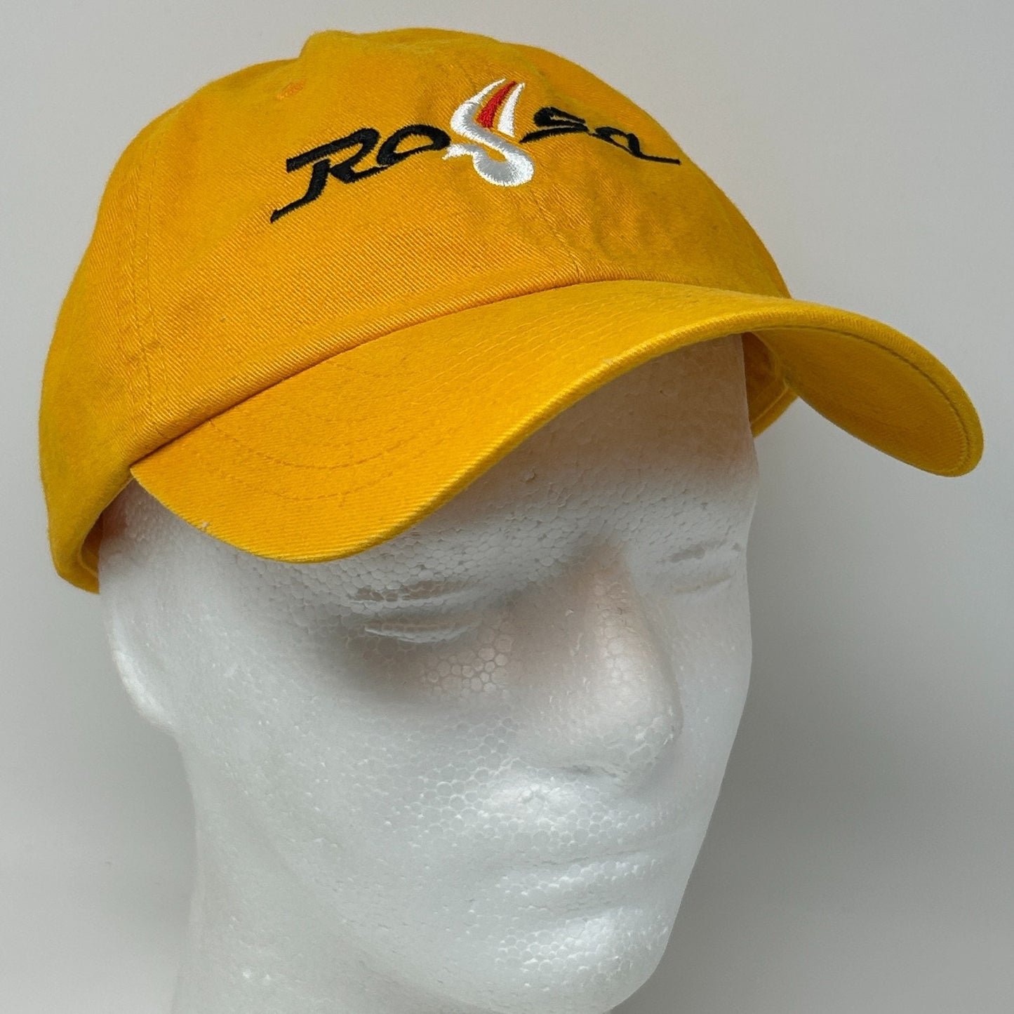 TaylorMade Rossa Putters Dad Hat Cap Golfer Golfing Yellow Strapback 6 Panel