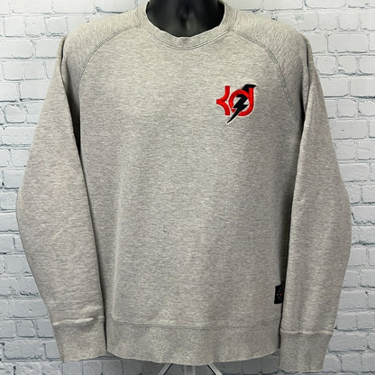 Kevin Durant Nike Sweatshirt Gray KD Logo NBA Basketball Crewneck XL X-Large