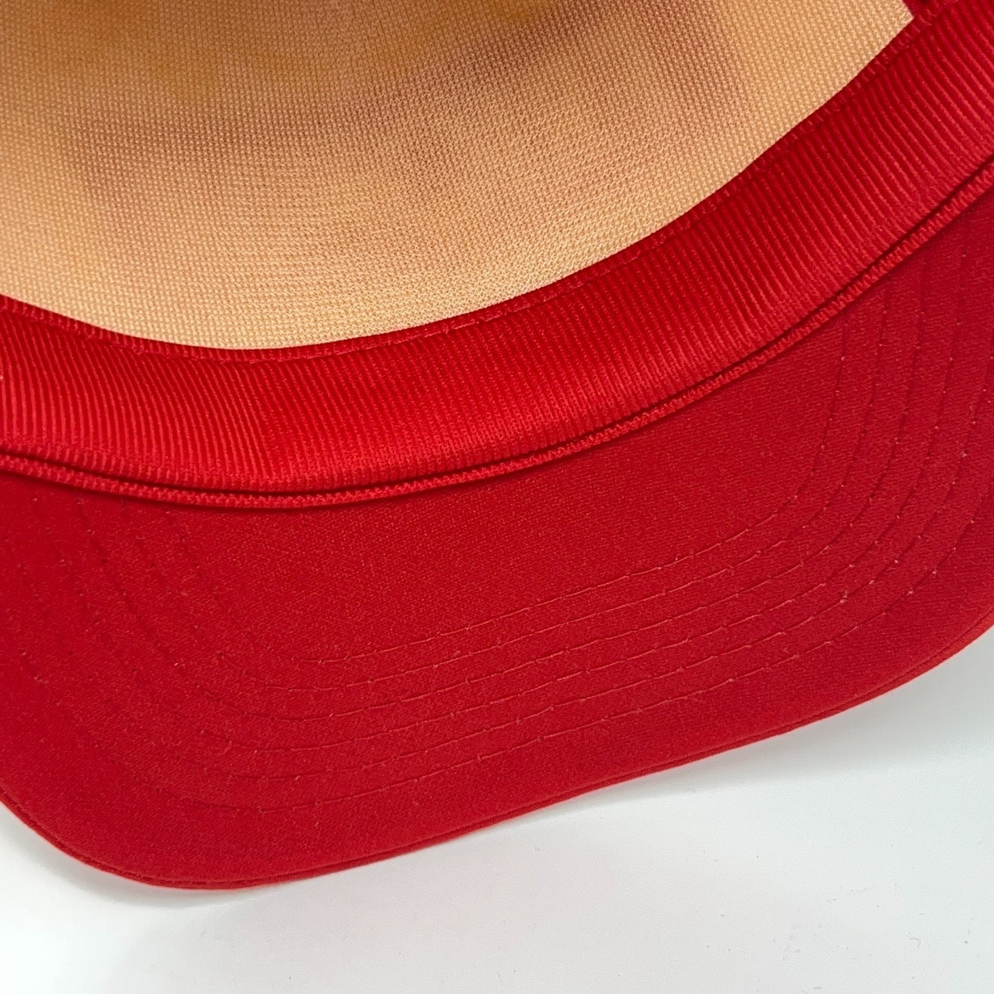 Vintage 80s Frionor Seafood Trucker Hat Baseball Cap Fish Mesh Snapback Red