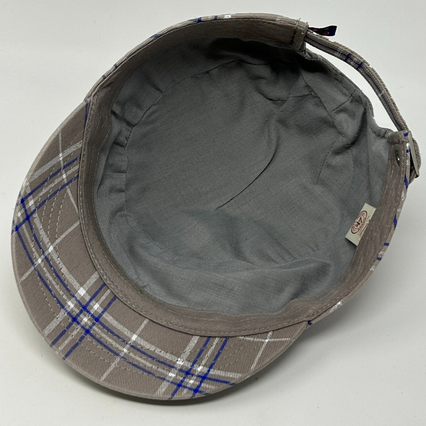 Chicago Cubs Womens Army Cadet Hat Baseball Cap MLB 47 Brand Strapback Beige