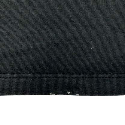 Adidas Vintage 90s camiseta manga corta negro hecho en EE.UU. camiseta mediana