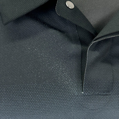 Nike Tiger Woods Collection Vapor Trail Polo Shirt Golf Dri-Fit Black XL X-Large