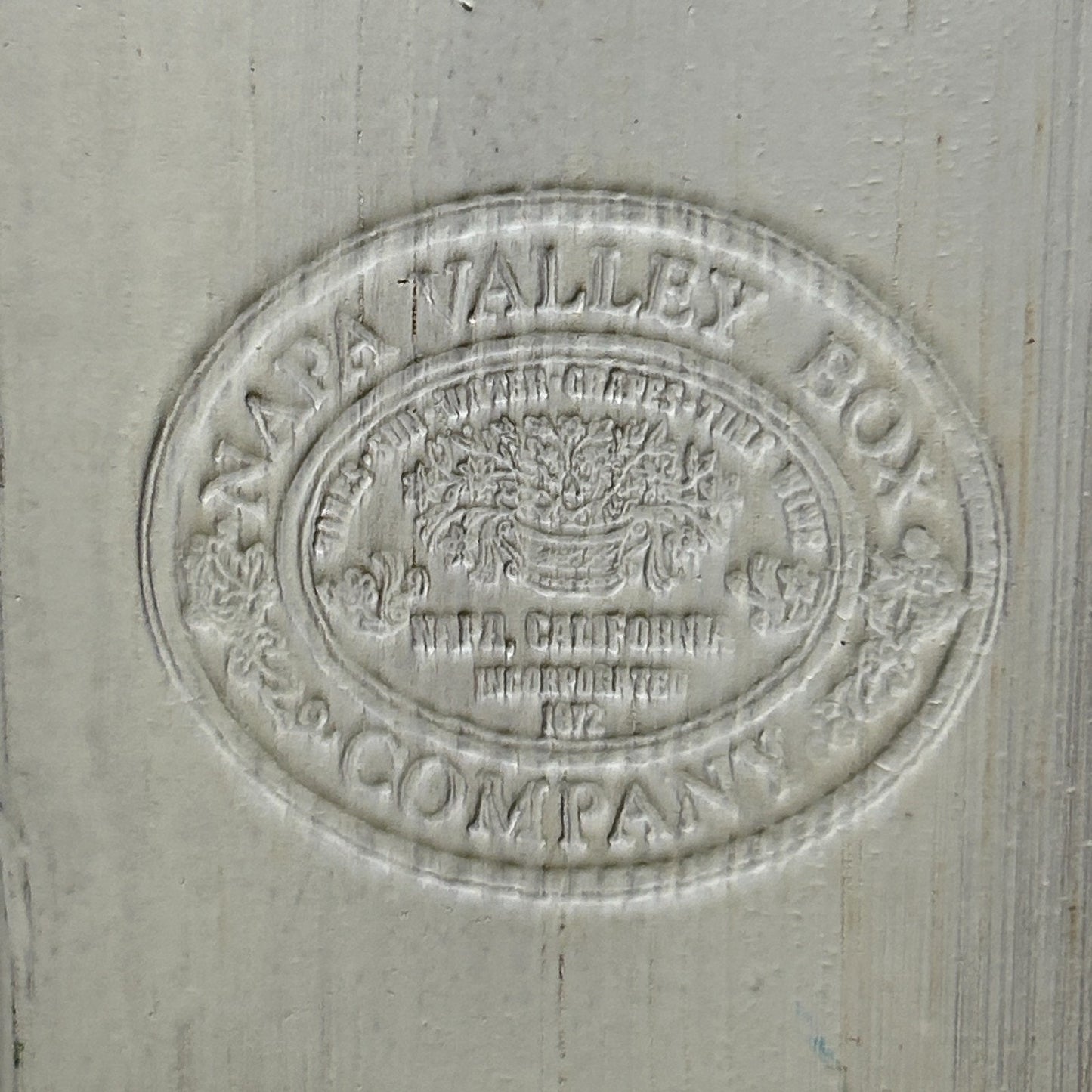 100 Cassette Tape Wall Rack Napa Valley Box Company Storage Holder Wood Vintage