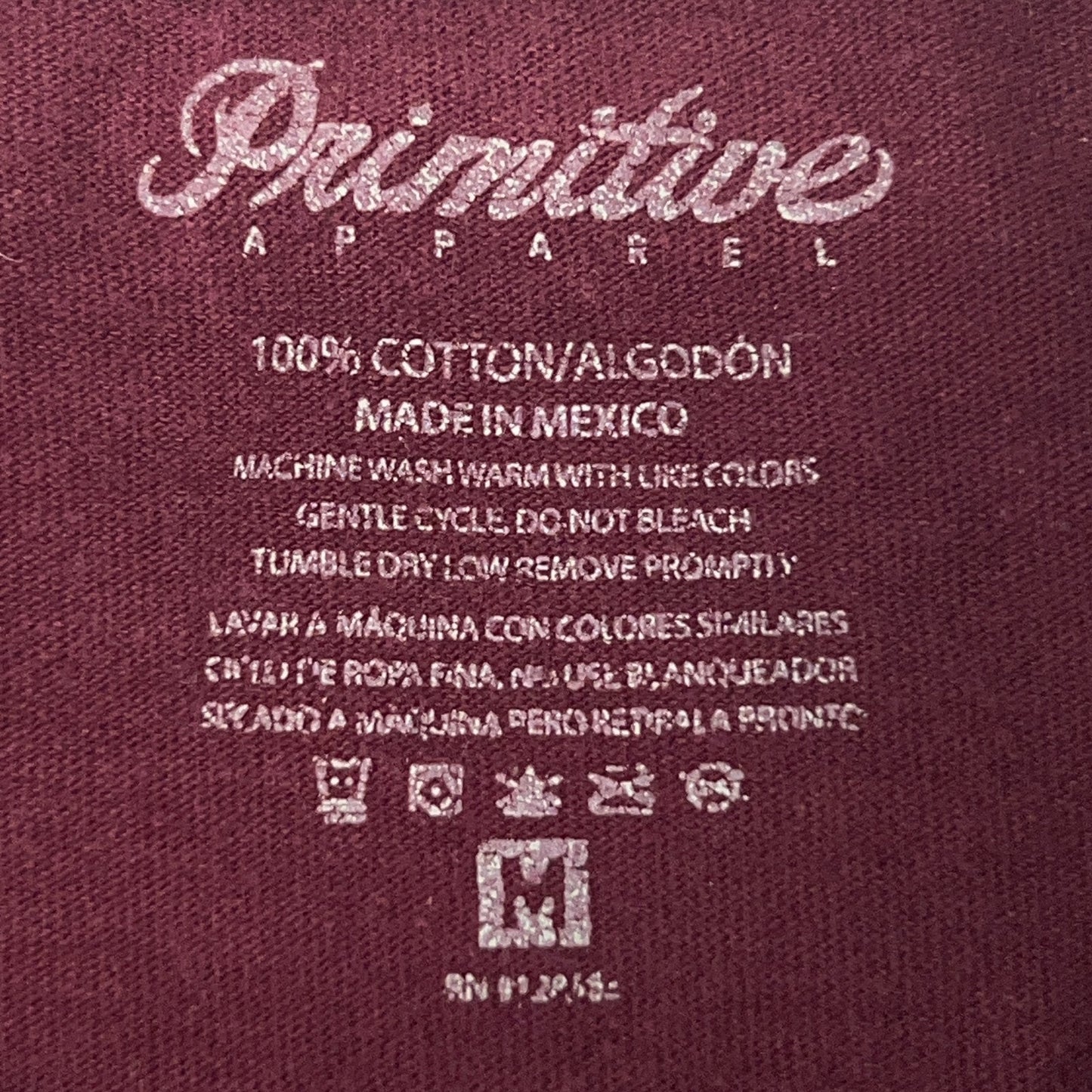 Primitive Apparel Skateboarding T Shirt Sexy Model Skater Skating Red M Medium