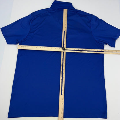 Circus Circus Las Vegas Casino Polo Shirt XL X-Large Blue UPF 50 Embroidered