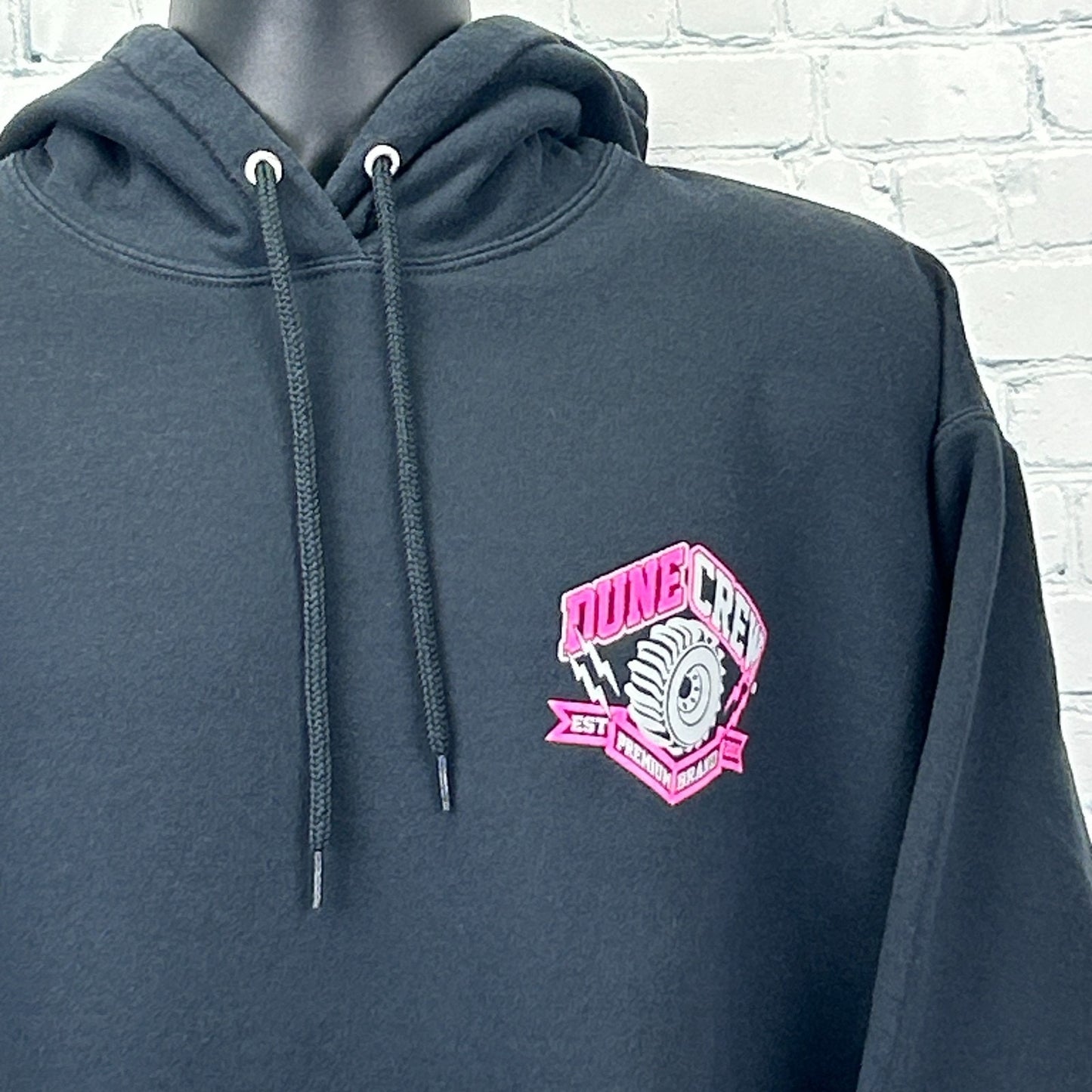 Dune Crew Little Sahara Sand Mountain Hoodie Hooded Sweatshirt Black XL X-Large