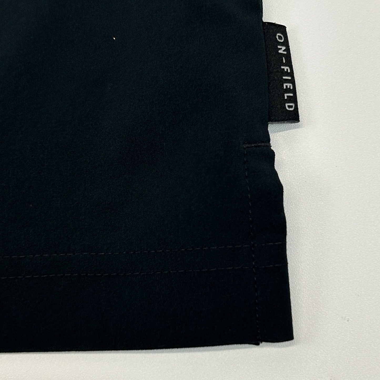 Las Vegas Raiders Polo Shirt Black NFL On Field Short Sleeve Nike Dri Fit Large