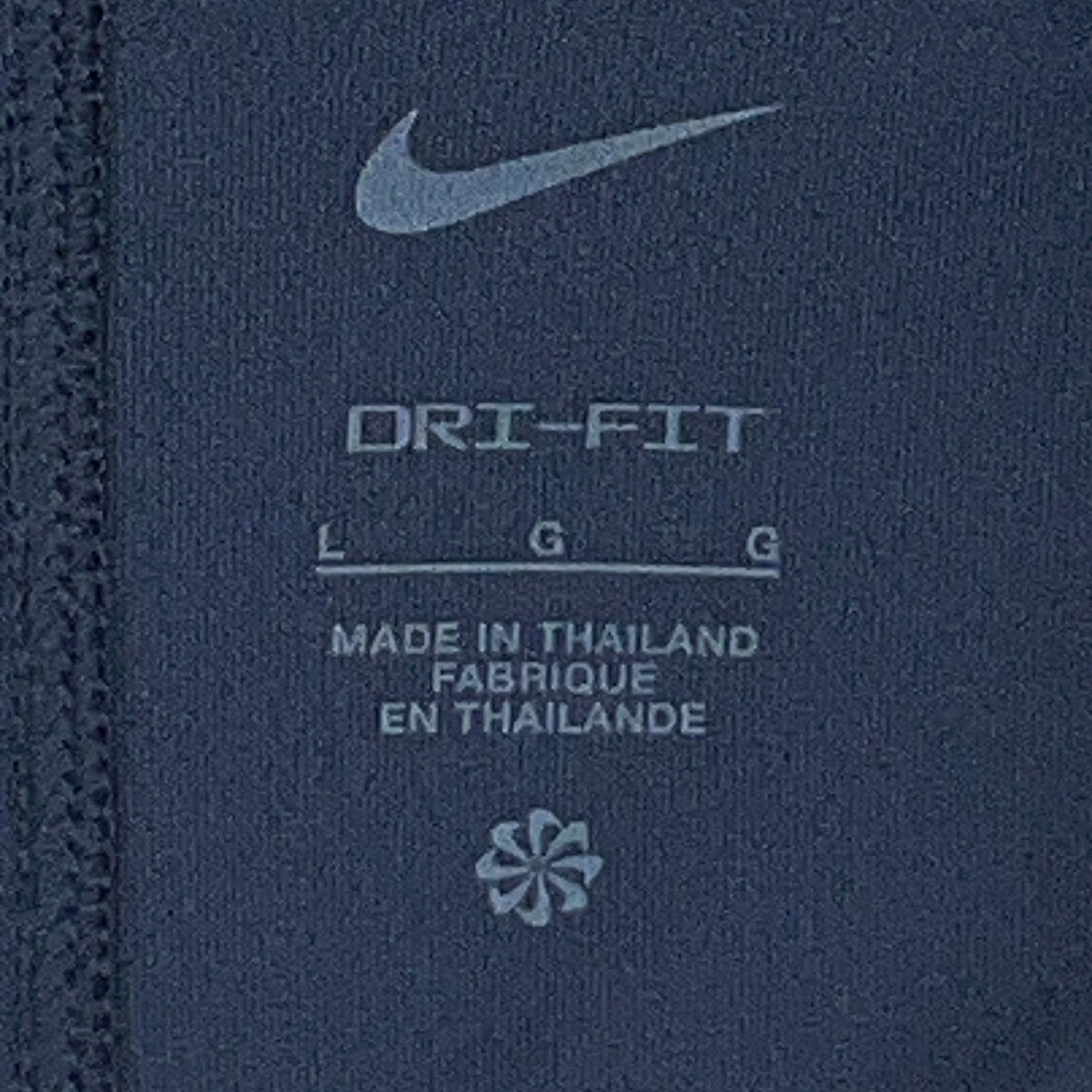 BYU Cougars Golf Nike Dri-FIT Embroidered Navy Blue Polo Shirt Mens L Large