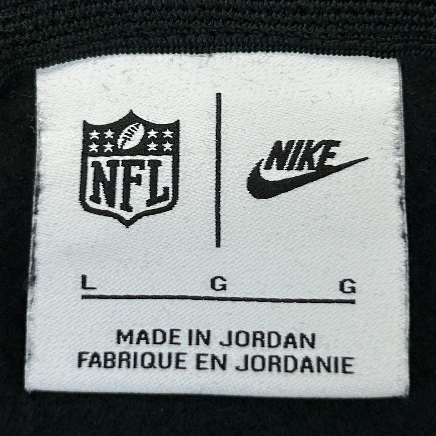 Las Vegas Raiders Crucial Catch Hoodie Hooded Sweatshirt NFL Nike Black L Large