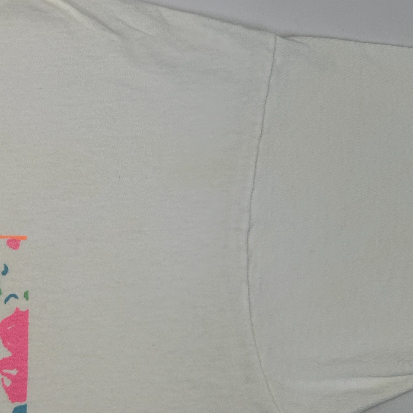 Vintage 90s Dalmatian Dog Crop Top T Shirt Made In USA White Tee XL X-Large