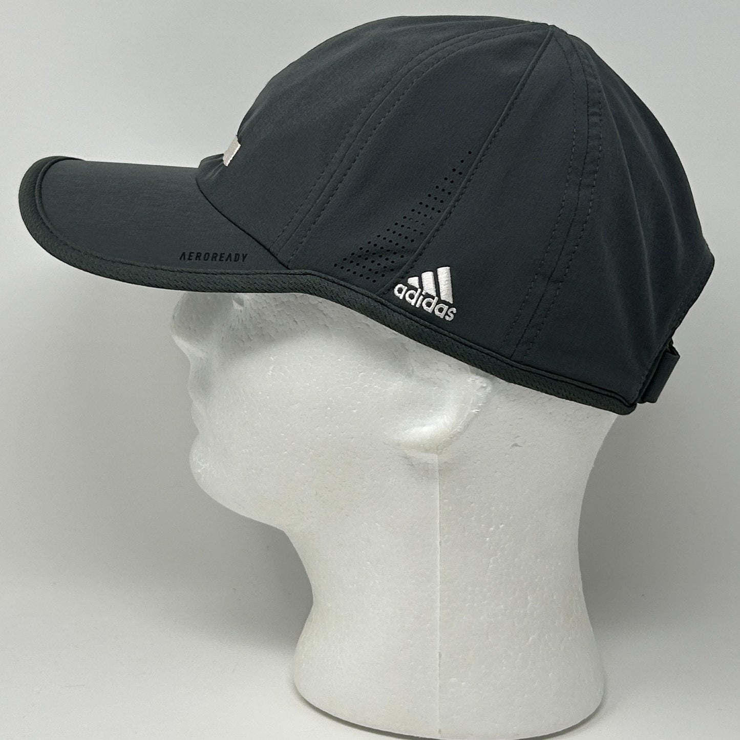 Irie Weekend Adidas Hat Cap Golfing Superlite 2 Aeroready UPF 50 Strapback Gray