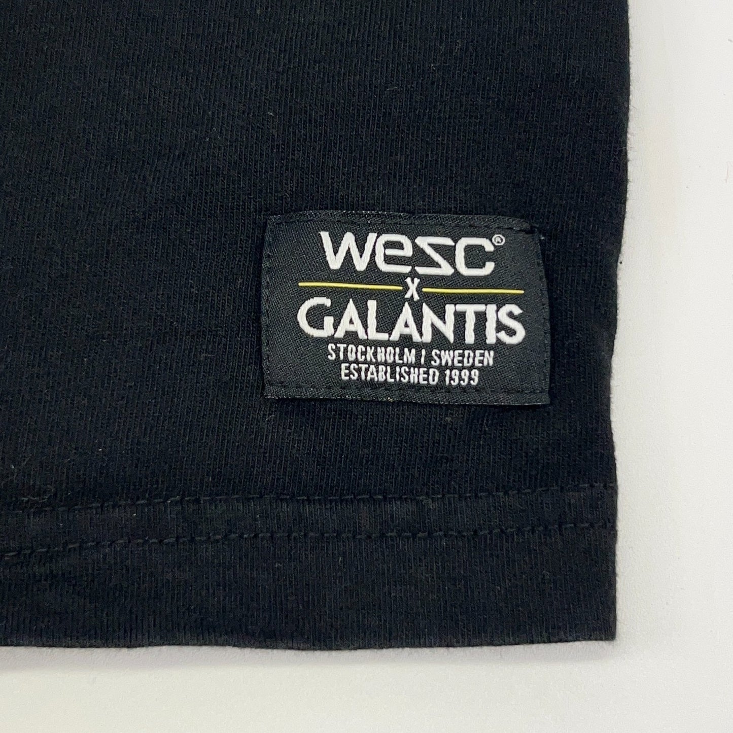 WeSC x Galantis Body T Shirt L Large Black EDM Electronic Dance Music Skater Tee