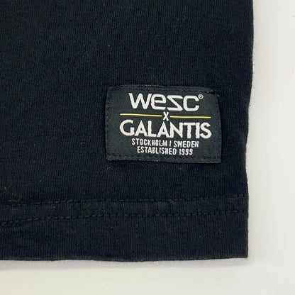 WeSC x Galantis Body T Shirt L Large Black EDM Electronic Dance Music Skater Tee