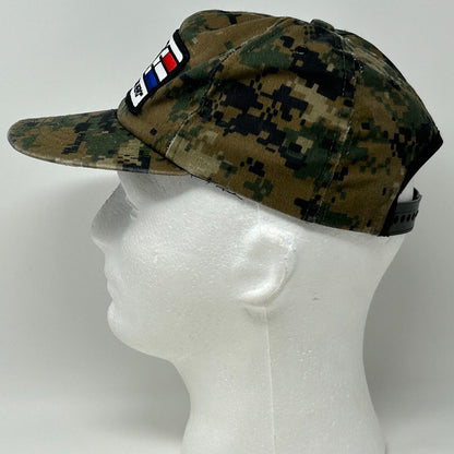 复古 GI Joe Camo 青年棒球帽 绿色数码迷彩 Snapback