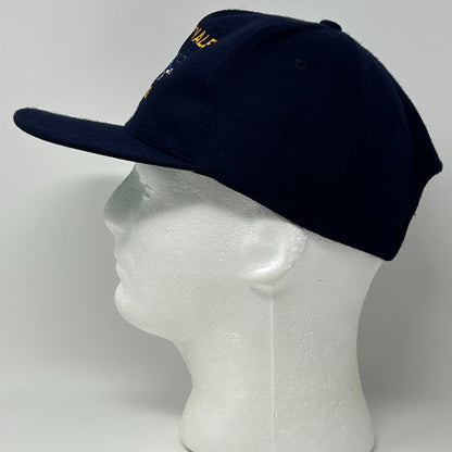 Vintage 90s Sunnyvale Towing Hat Baseball Cap Blue Tow Truck California Snapback