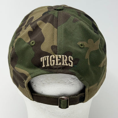 LSU Louisiana State University Tigers Hat Baseball Cap Camo Camouflage Strapback