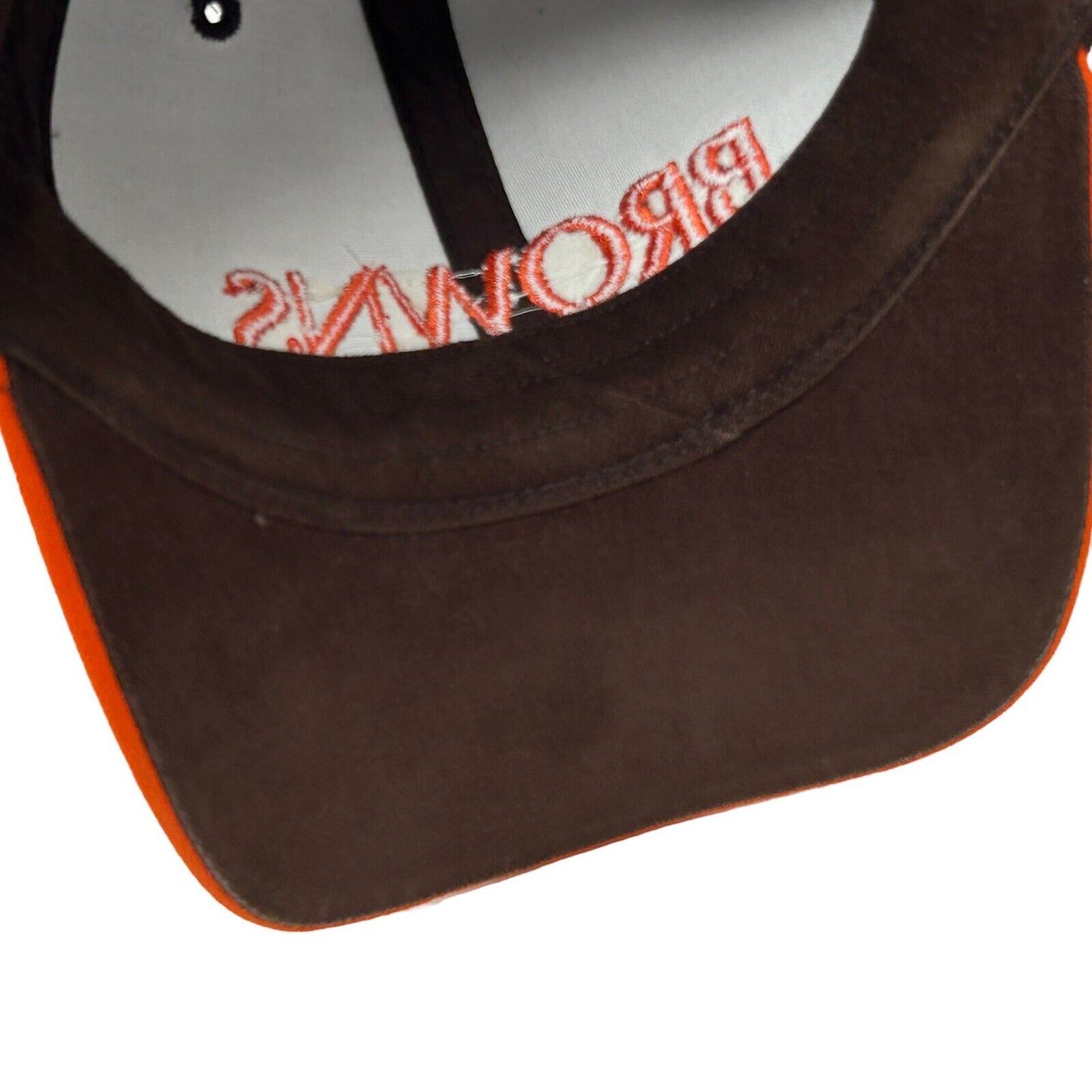 Cleveland Browns Hat Vintage Y2Ks Brown NFL Football Strapback Baseball Cap