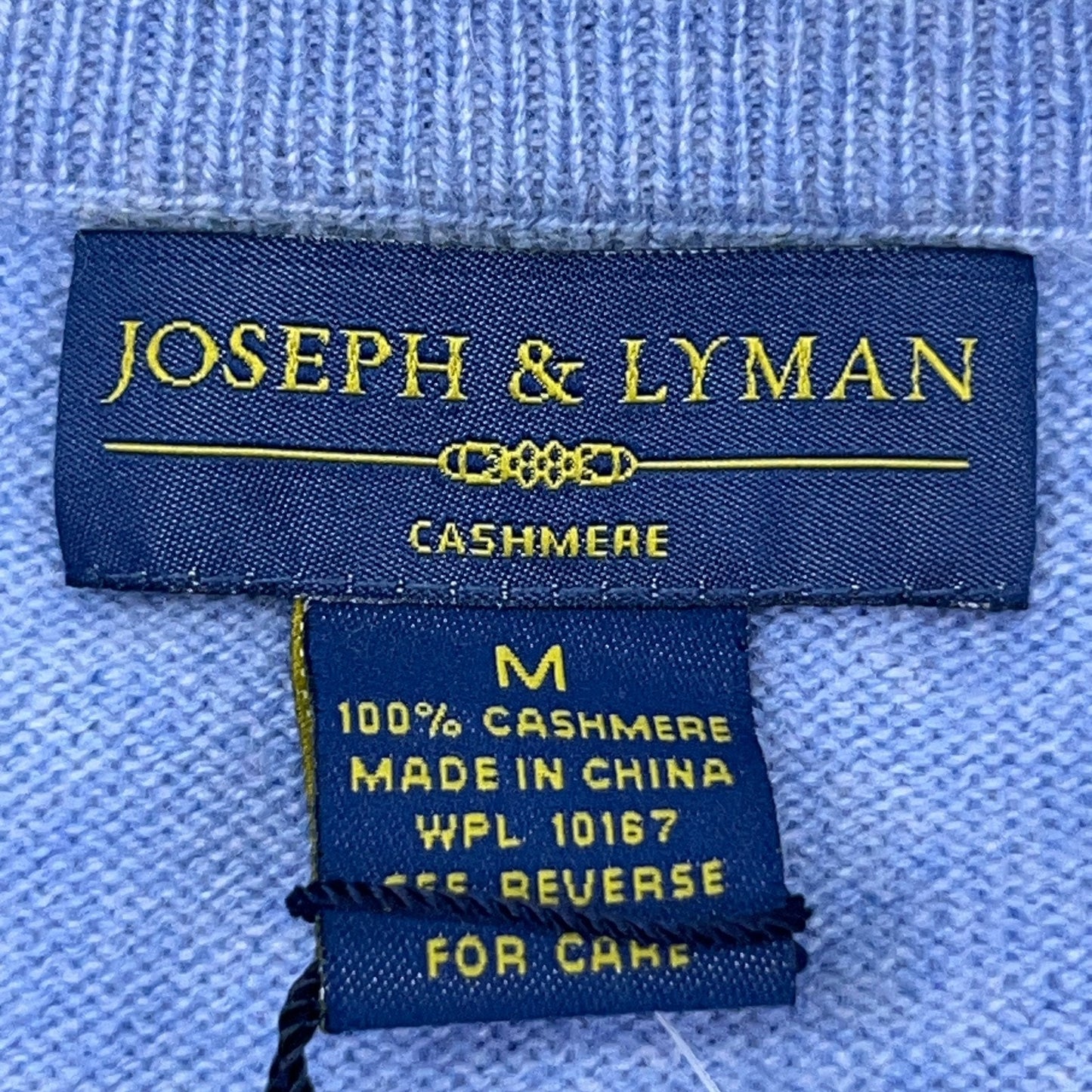 Joseph and Lyman Cashmere Sweater Bloomingdales V Neck Long Sleeve Mens M Medium