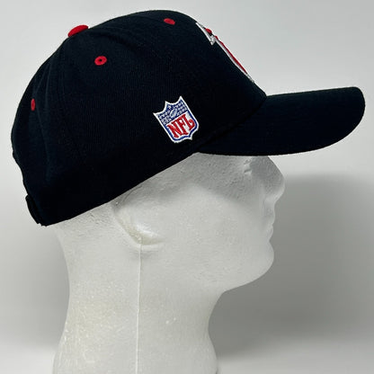 Atlanta Falcons Hat Cap Football NFL Reebok Strapback 6 Panel Wool Blend Black
