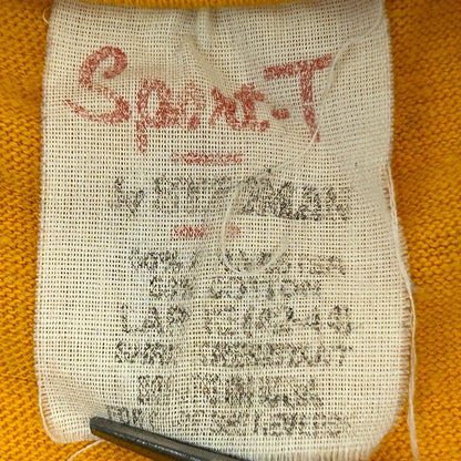 Vintage 80s National Study of Black College Students T Shirt Orange M Medium