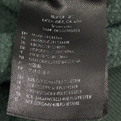 Brixton Supply Sweatshirt Streetwear BRXTN Crew Neck Sweater Green XL X-Large