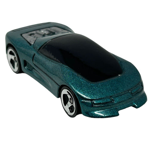 Buick Wildcat Hot Wheels '93 Warner Collectible Diecast Car Green Vintage 90s