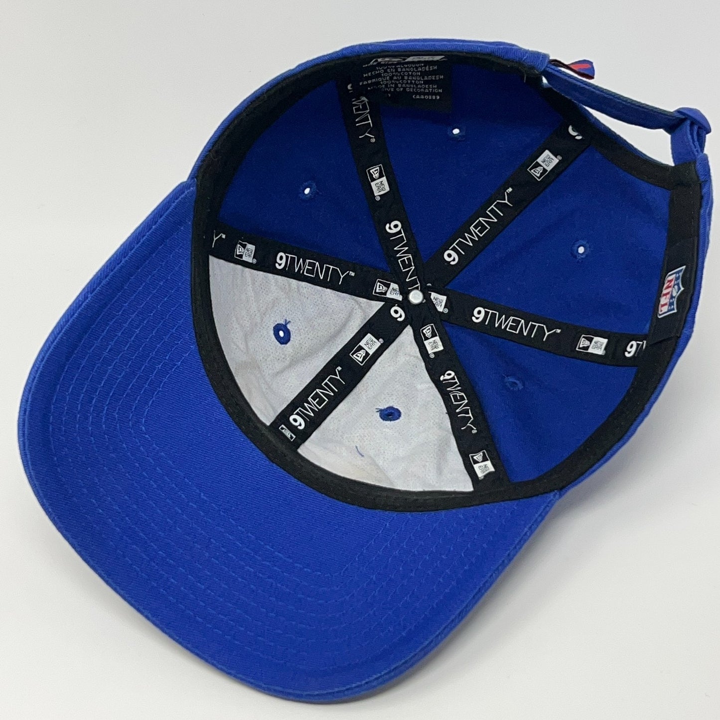 Buffalo Bills Hat Baseball Cap NFL Football New Era 9Twenty Strapback Blue