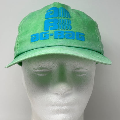 Vintage 90s AG-Bag K-Products Hat Baseball Cap Green Farm Agriculture Snapback