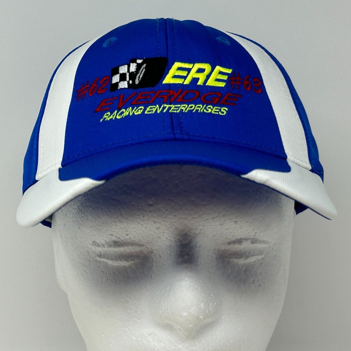 Gorra de béisbol azul de Cassten Everidge Racing Enterprises ERE Motorsports