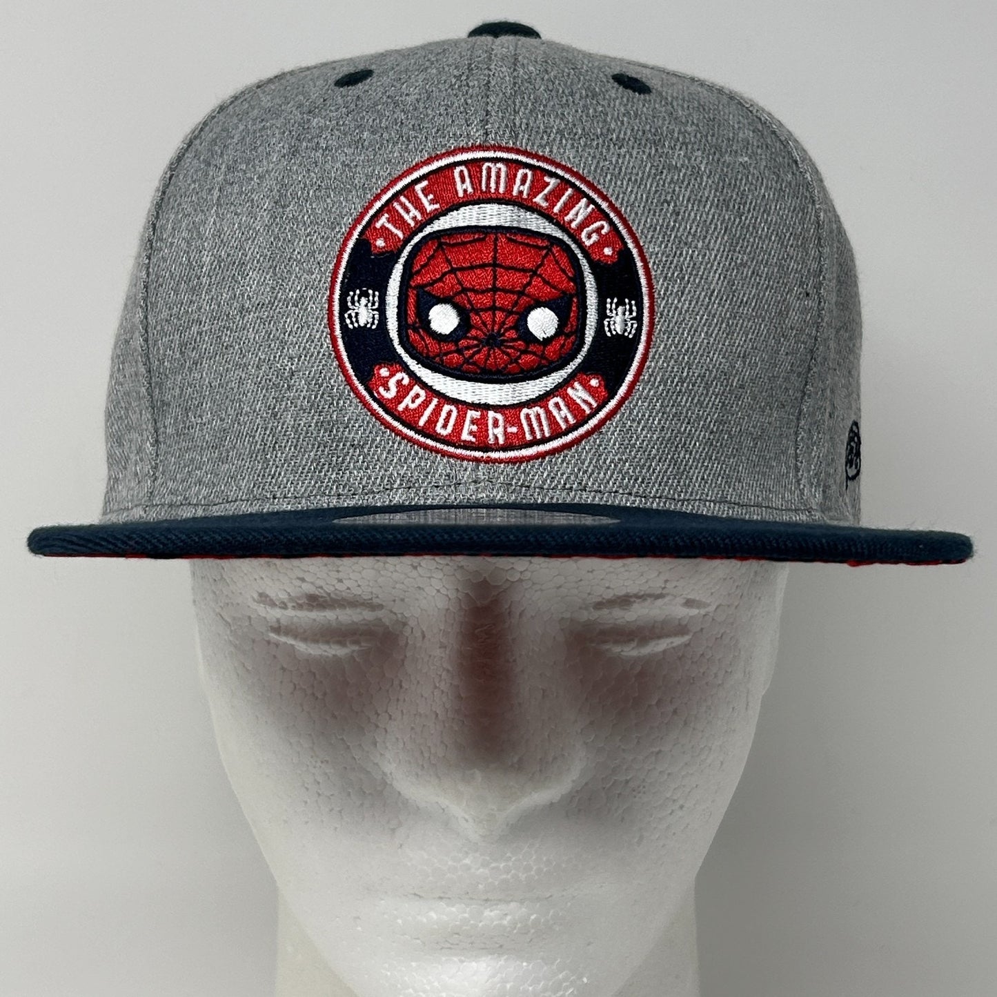 The Amazing Spider Man Funko Pop Hat Baseball Cap Marvel Comics Snapback Gray