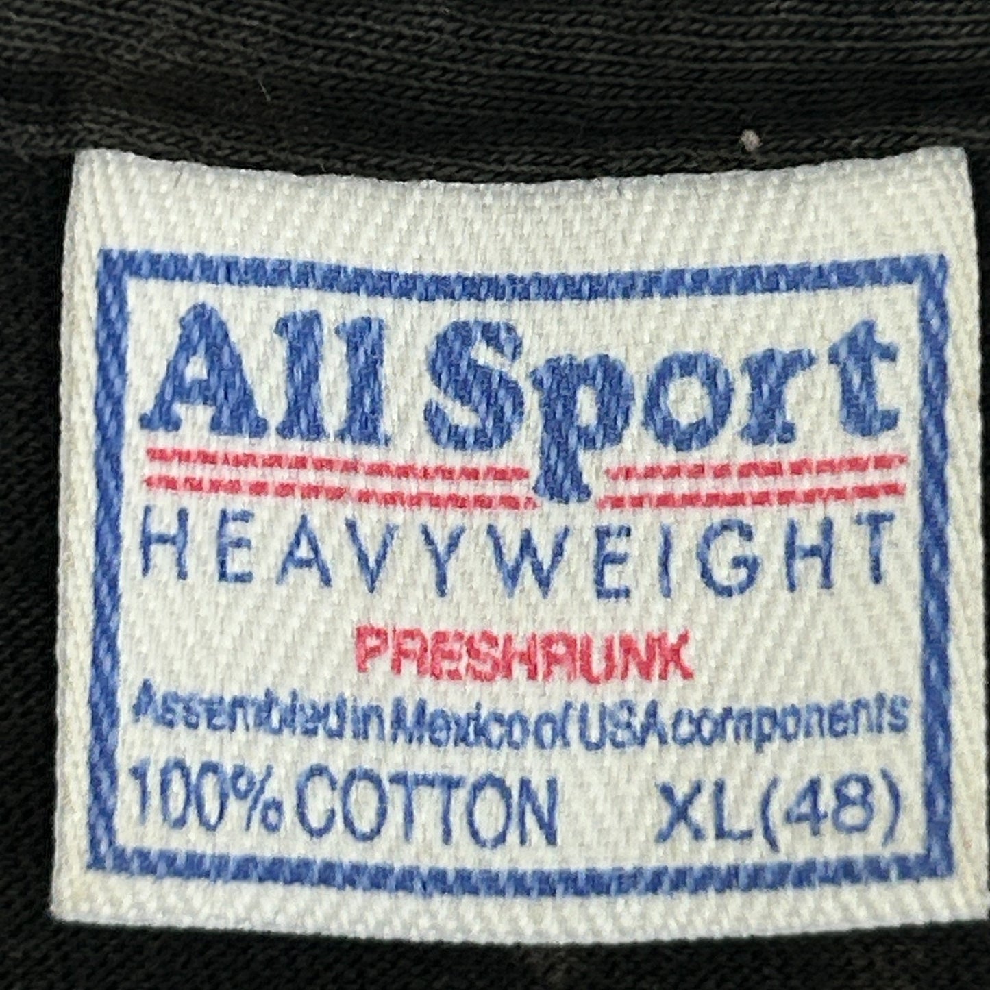 Vintage Old Glory 1776 T Shirt Mens XL X-Large Black 90s American Flag Patriotic