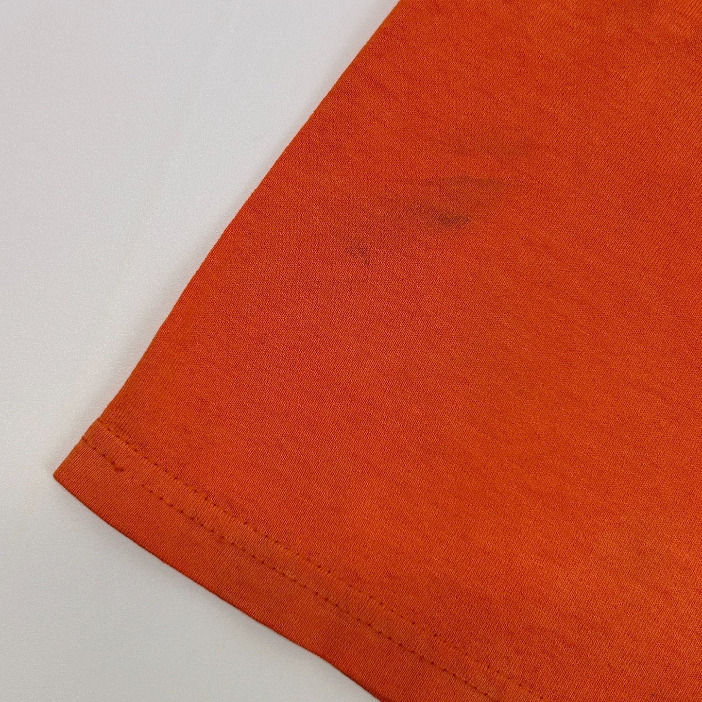 Vintage Distressed Ben Ciccone Inc T Shirt Mens XL X-Large Orange Construction