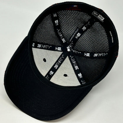 Gorra de béisbol para niños de los San Francisco Giants, New Era, negra, flexible, ajustada, para niños y jóvenes