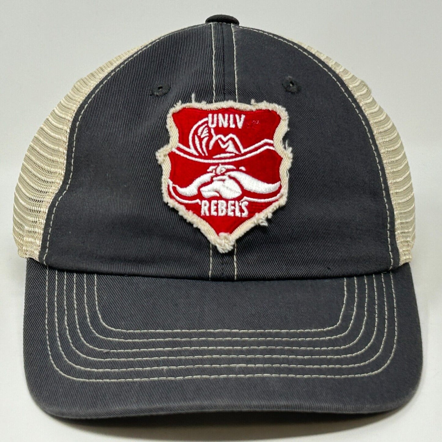 UNLV Rebels 卡车司机帽 灰色 内华达大学拉斯维加斯分校 Snapback 棒球帽