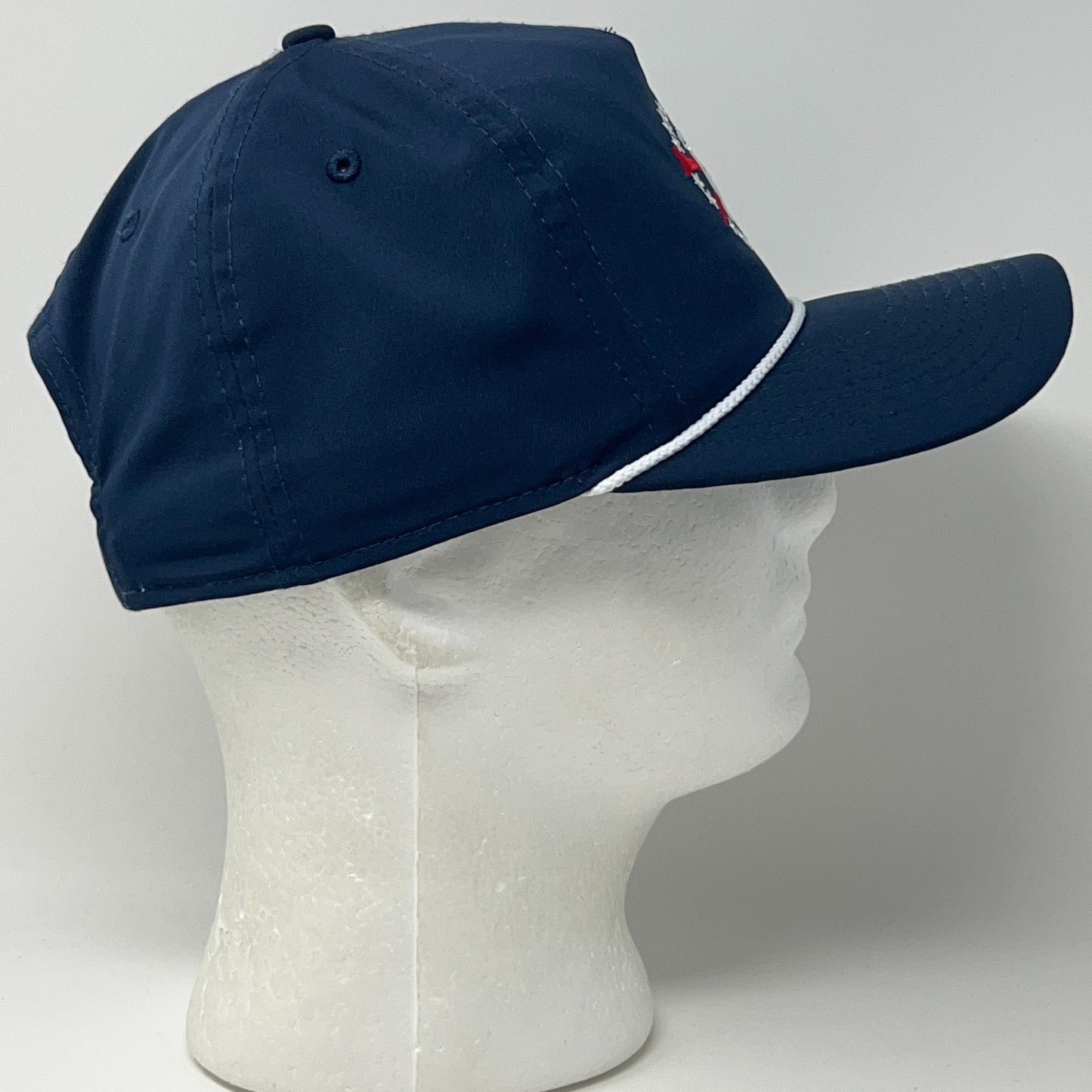 Barstool Sports Golf Hat Baseball Cap Golfer Blue Rope Corded Snapback Blue