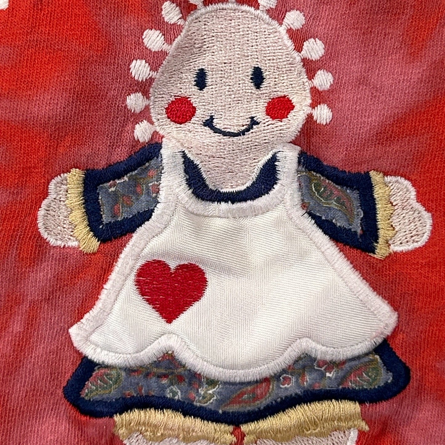 Vintage 90s Grandmas Just Antique Little Girls T Shirt USA Red Unisex L Large