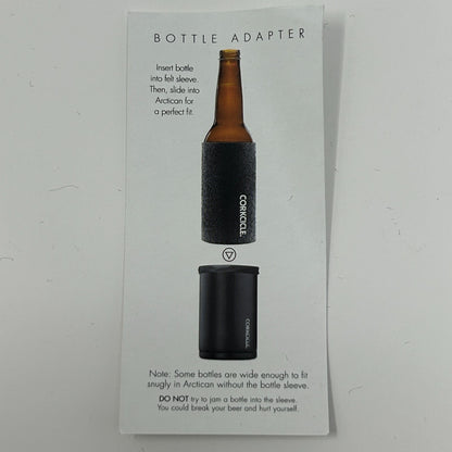 Lot of 2 Caddyshack Corkcicle Arctican Can Bottle Cooler Black Travis Mathew