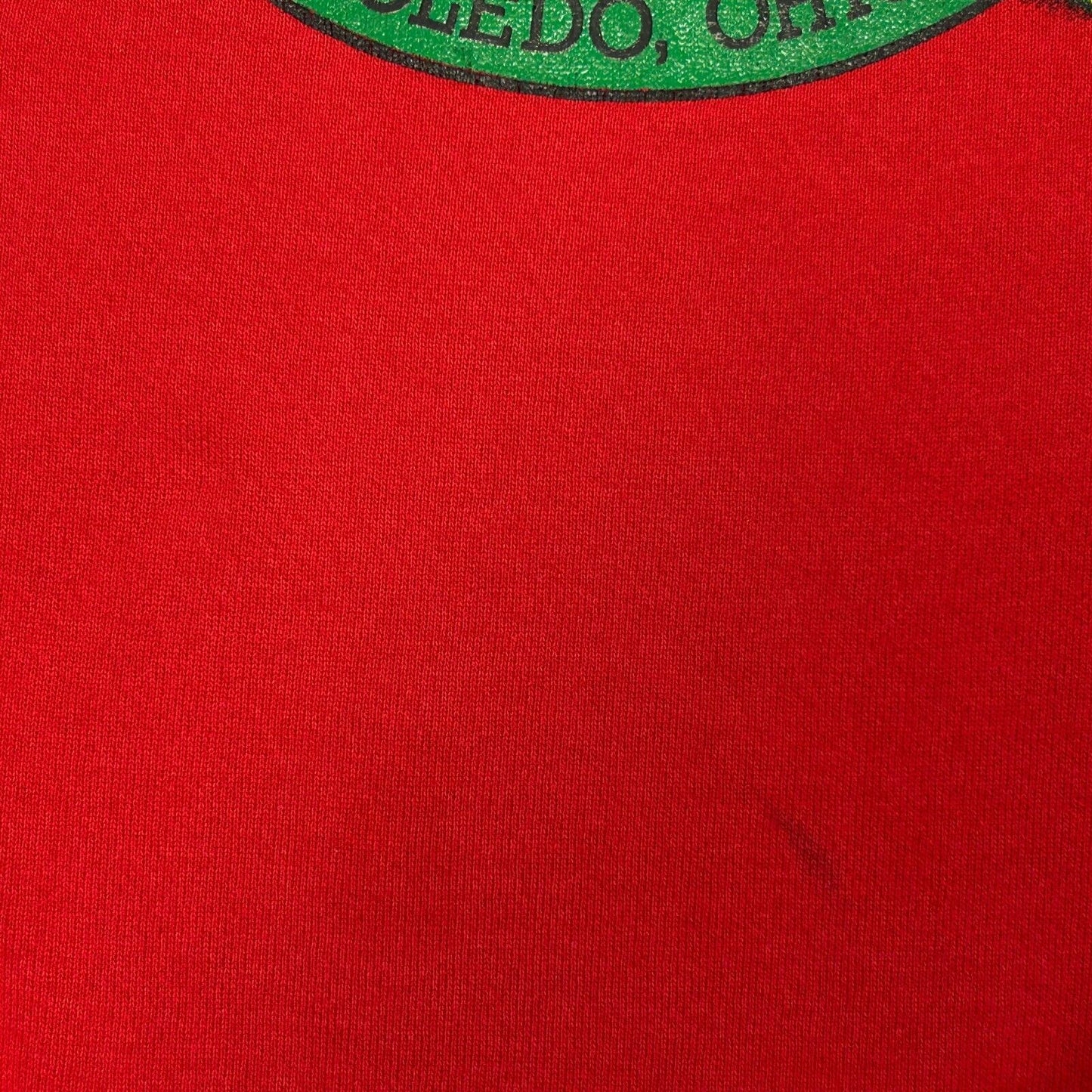 Sudadera vintage de Tony Packos Pickles &amp; Peppers para hombre, talla pequeña, Toledo, Ohio, años 90, color rojo