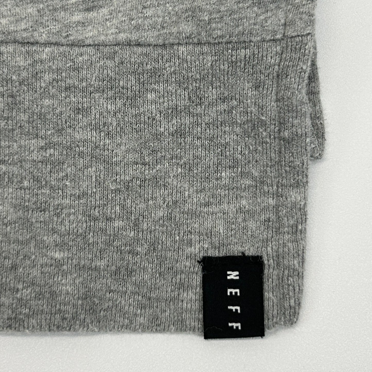 Neff Hooded T Shirt Mens S Small Gray Camouflage Hoodie Long Sleeve Pockets