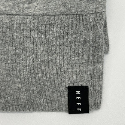 Neff Hooded T Shirt Mens S Small Gray Camouflage Hoodie Long Sleeve Pockets