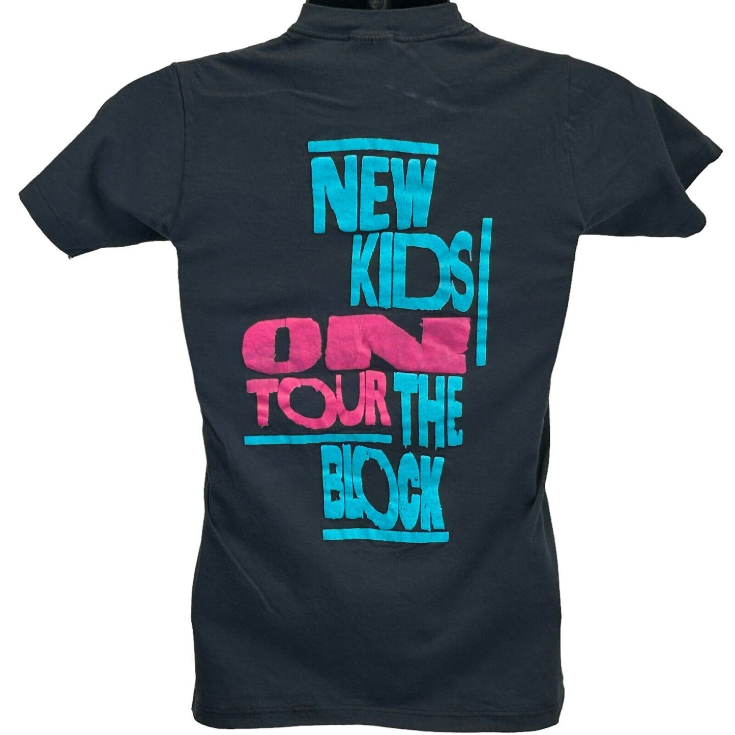 Nueva camiseta vintage de los años 80 de Kids On The Block Tour, talla XS, fabricada en EE. UU.