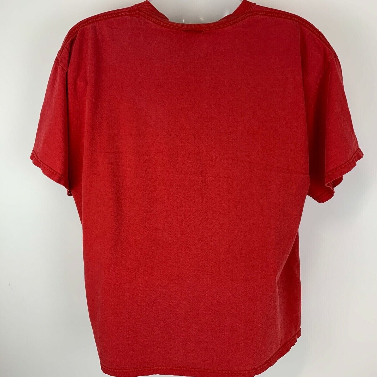 Camiseta vintage de los años 90 de la escuela Dodgeball con disparos en la cabeza, XXL 2XL, camiseta gigante para hombre, color rojo