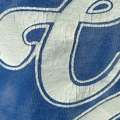 Vintage 90s Cheers Boston Bull & Finch Pub T Shirt TV Television Blue XL X-Large