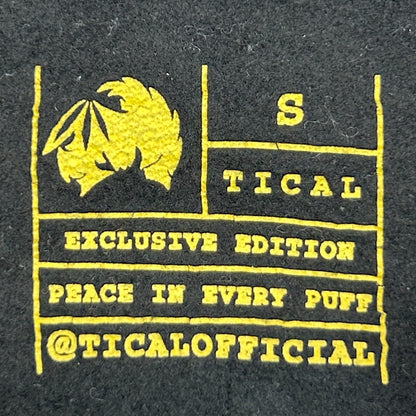 Tical Method Man Dead Eye Hoodie Hooded Sweatshirt Wu-Tang Clan Black S Small